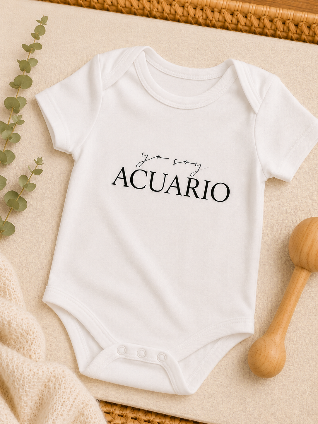 Body Zodiacal Personalizado para Bebé