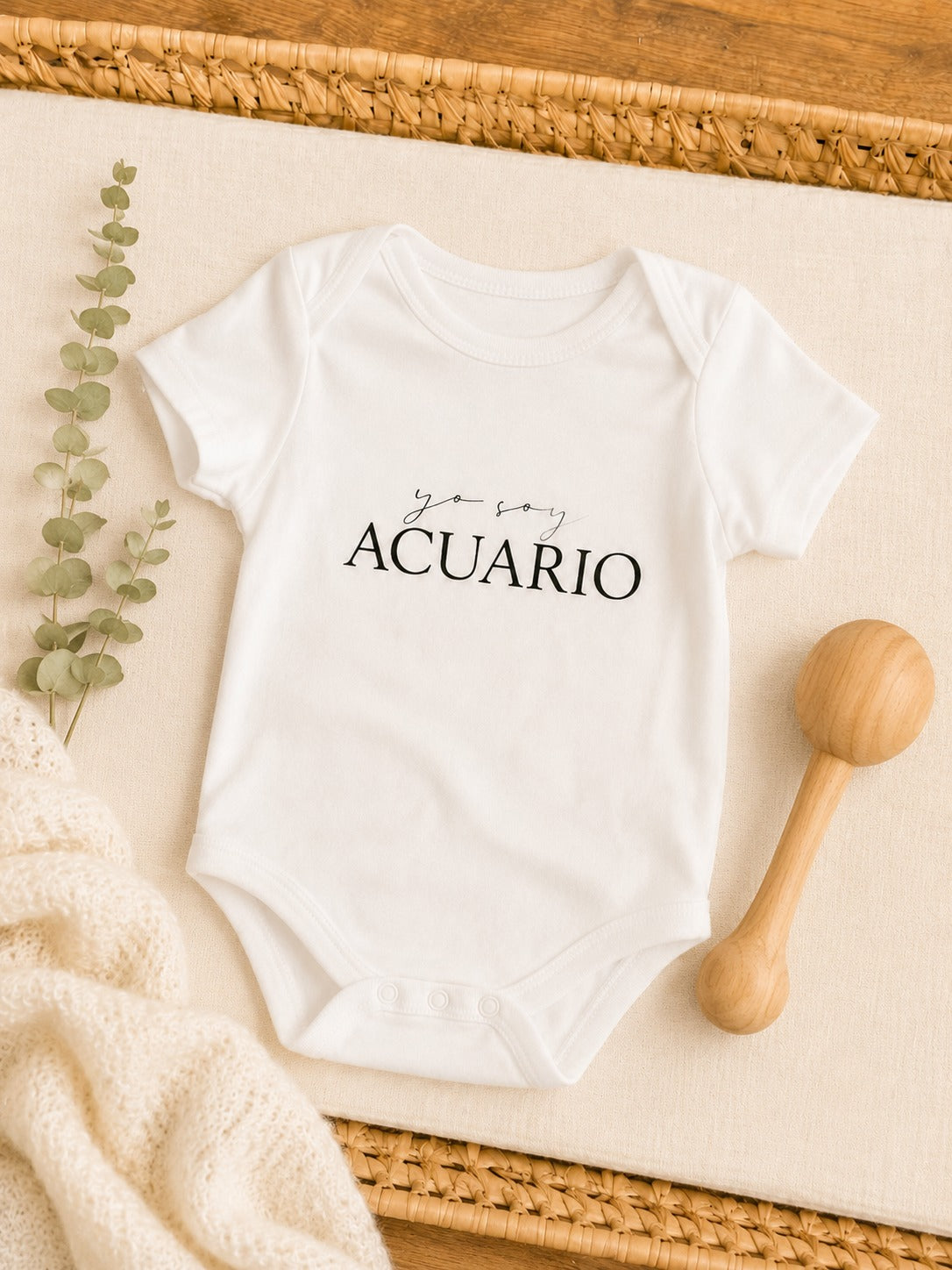 Body Zodiacal Personalizado para Bebé