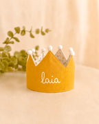 Corona Cumpleaños Confeti Personalizada