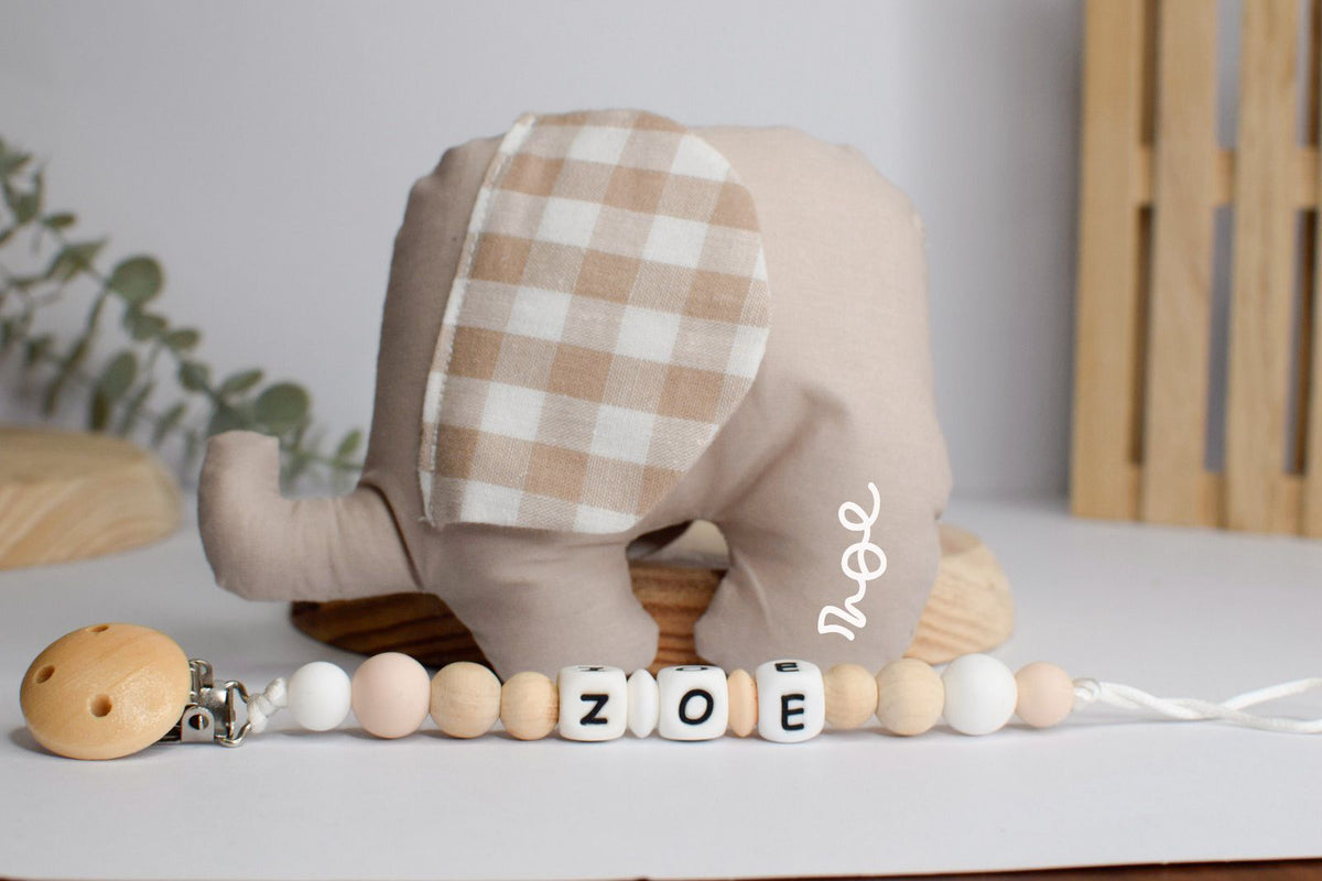 Pack Chupetero Elefante para Bebé