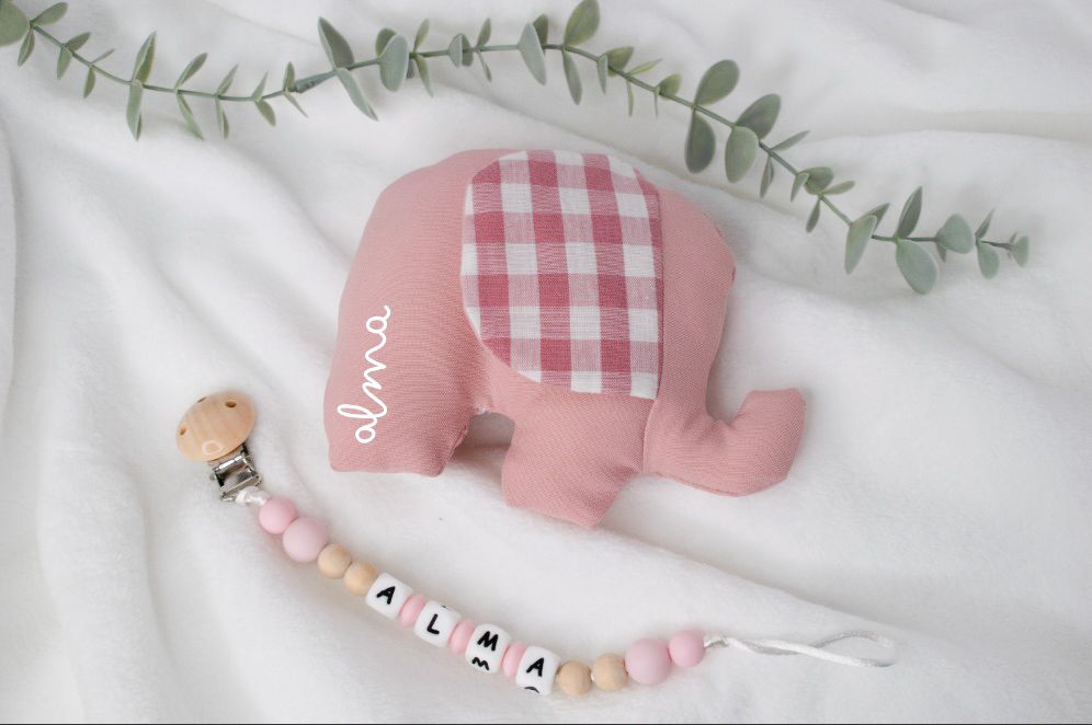 Pack Chupetero Elefante para Bebé