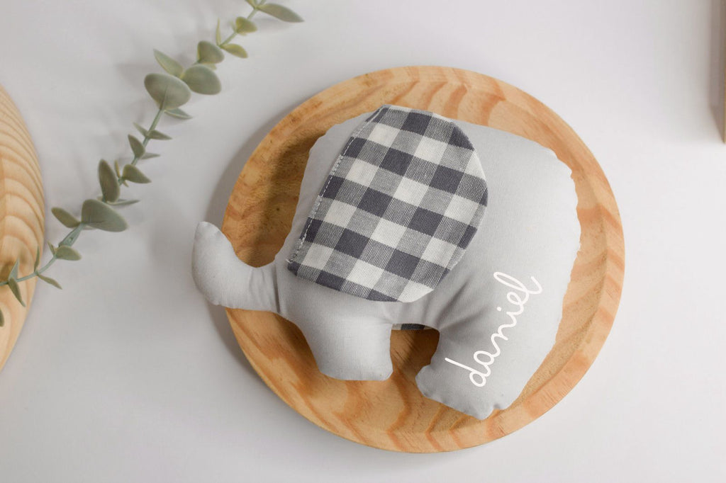 Sonajero Elefante Crochet para Bebé