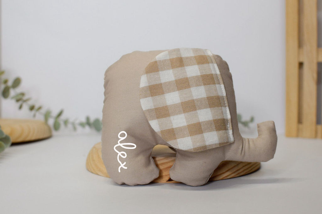 Sonajero Elefante Crochet para Bebé